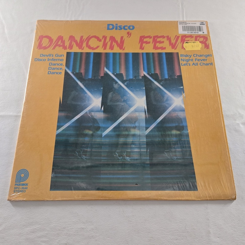 Disco Dancin' Fever LP 1978 Pickwick Records Disco Inferno Night Fever VG Tested